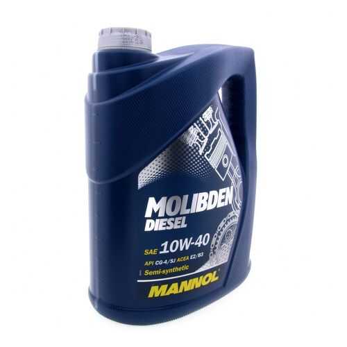 Масло Моторное Mannol Diesel П/Синт. 10w40, Sj/Cg-4, Acea A2/B3 (5 Л MANNOL арт. MD50530 в Башнефть