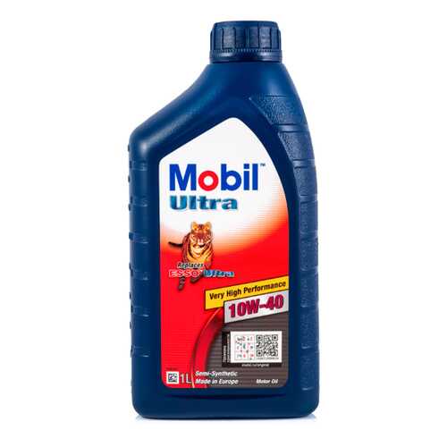 Масло моторное MOBIL Ultra 10W40 полусинтетическое 1 л 152625 в Башнефть