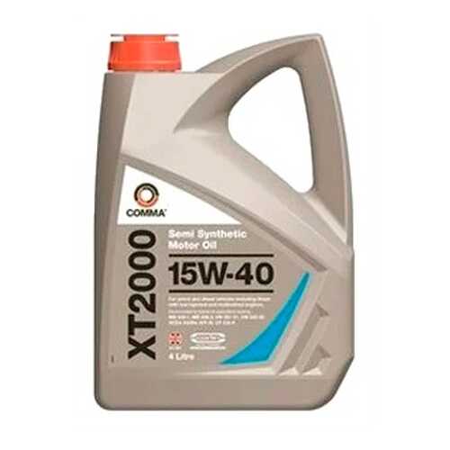 Масло моторное XT2000 15W-40 (ACEA A3/B4 API SL CF CG-4) 4л COMMA арт. XT24L в Башнефть