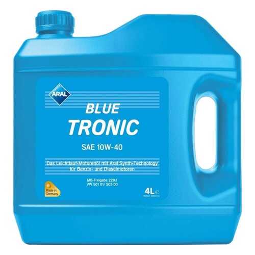Моторное масло Aral BlueTronic SAE 10W-40 4л в Башнефть