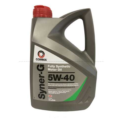 Моторное масло Comma syner-g 5W-40 4л в Башнефть