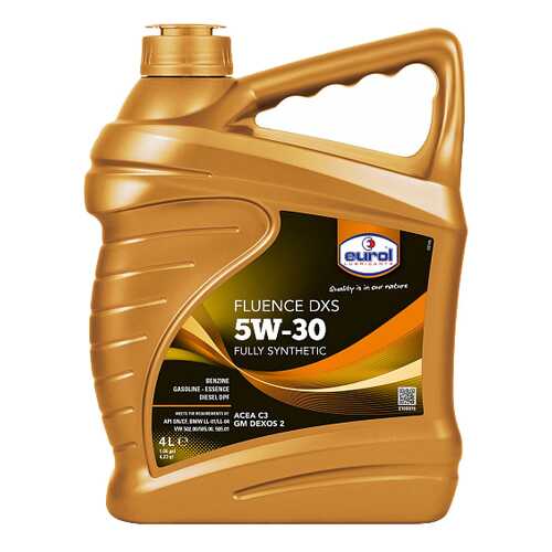 Моторное масло eurol Fluence DXS 5W-30 4л в Башнефть