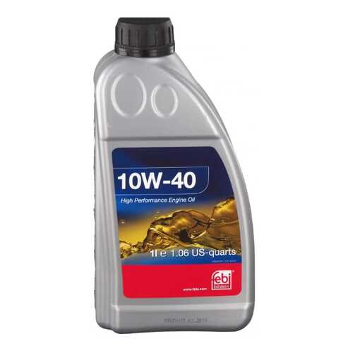 Моторное масло febi high performanse engine oil 10w40 полусинтетическое 1 л 32931 в Башнефть