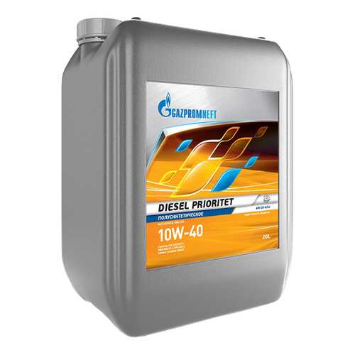 Моторное масло Gazpromneft Diesel Prioritet 10W-40 20л в Башнефть