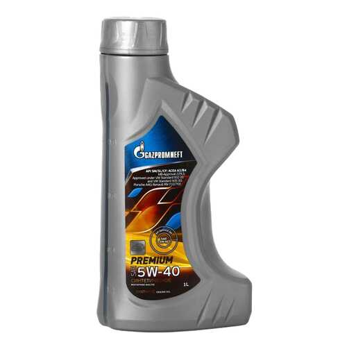 Моторное масло Gazpromneft Premium L 5W-40 1л в Башнефть