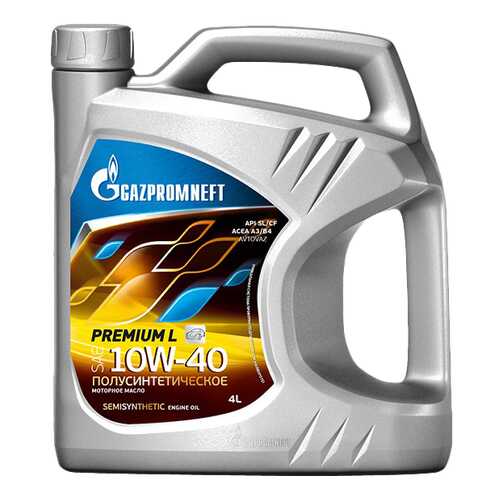 Моторное масло Gazpromneft Premium L SL/CF 10W-40 4л в Башнефть