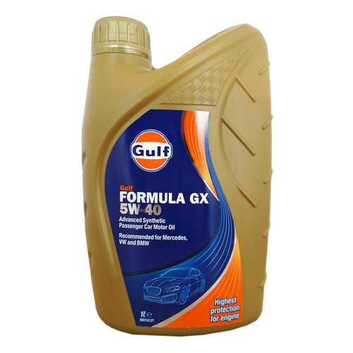 Моторное масло Gulf Formula GX 5W-40 1л в Башнефть