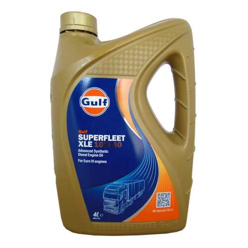 Моторное масло Gulf Superfleet XLE 10W-40 4л в Башнефть