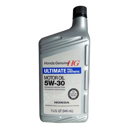 Моторное масло Honda Ultimate Full Synthetic 5W-30 0,946л в Башнефть