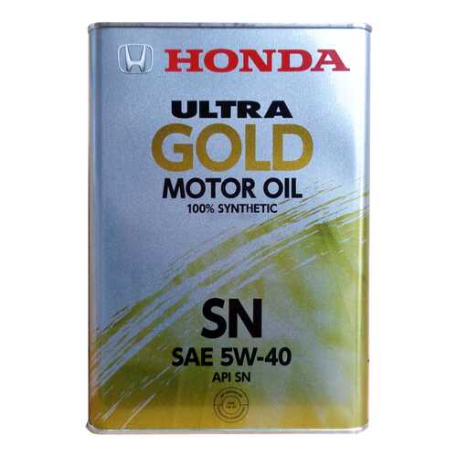 Моторное масло Honda Ultra Gold 5W-40 4л в Башнефть