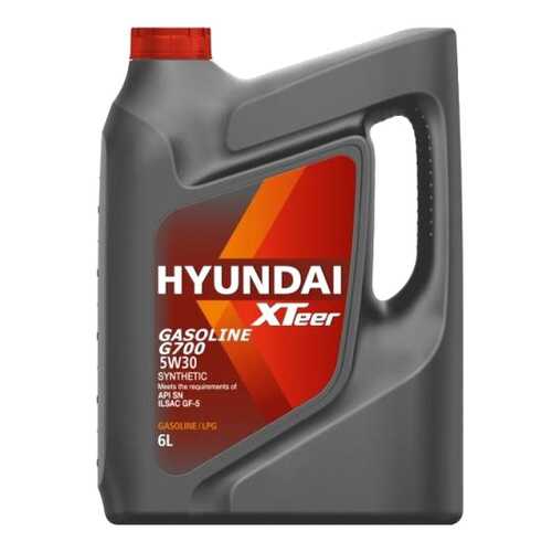 Моторное масло Hyundai-KIA Gasoline 700 5W-30 6л в Башнефть