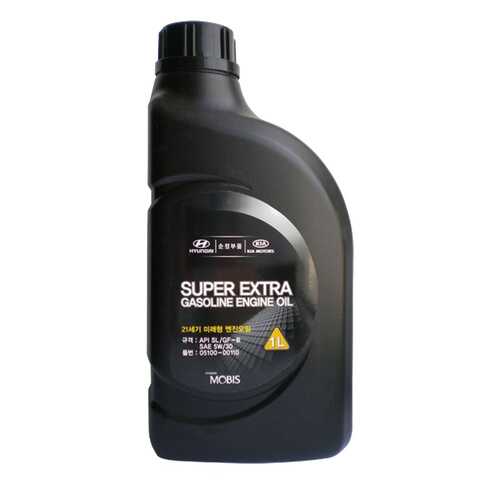 Моторное масло Hyundai Super Extra Gasoline SAE 5W-30 1л в Башнефть