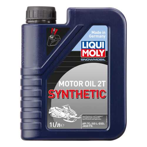 Моторное масло Liqui moly Snowmobil Motoroil 2T Synthetic TC 10W-30 1л в Башнефть