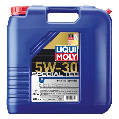 Моторное масло Liqui moly Special Tec F 5W-30 20л в Башнефть