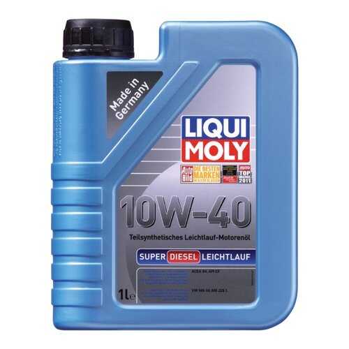 Моторное масло Liqui moly Super Diesel Leichtlauf SAE 10W-40 1 л в Башнефть
