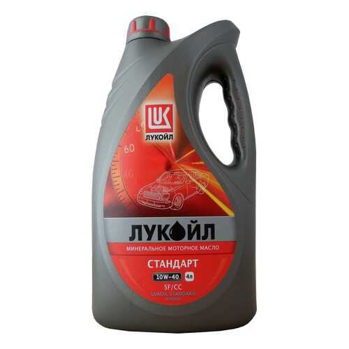 Моторное масло Lukoil Стандарт SF/CC 10W-40 4л в Башнефть