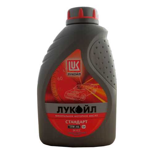 Моторное масло Lukoil Стандарт SF/CC 15W-40 1л в Башнефть