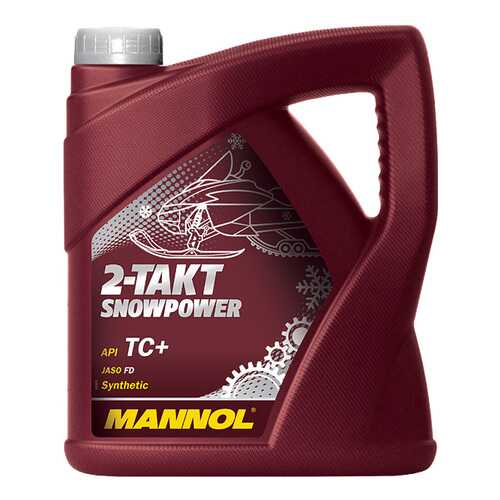 Моторное масло Mannol 2-Takt Snowpower 4л в Башнефть