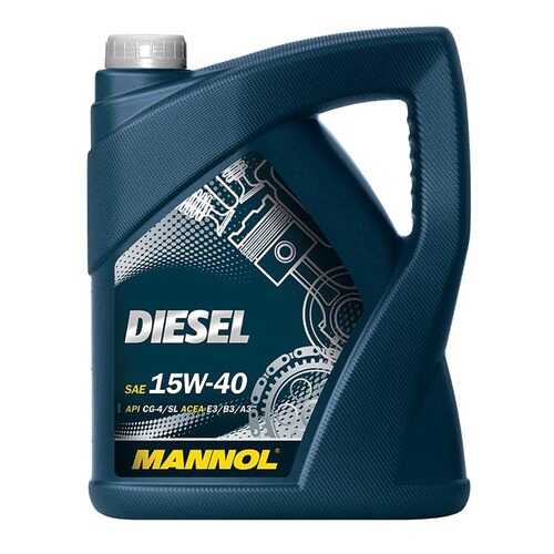 Моторное масло Mannol Diesel 15W-40 5л в Башнефть
