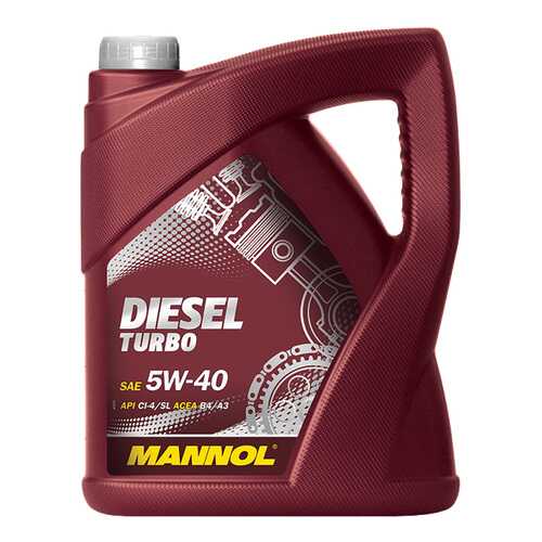 Моторное масло Mannol Diesel Turbo 5W-40 5л в Башнефть