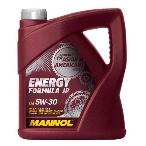 Моторное масло Mannol Energy Formula JP SAE 5W-30 4л в Башнефть