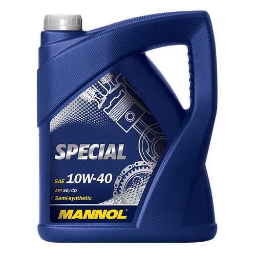 Моторное масло Mannol Spesial 10W-40 5л в Башнефть