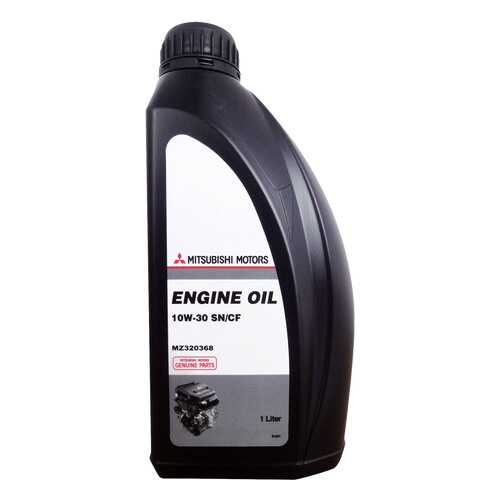 Моторное масло Mitsubishi Engine Oil SN/CF 10W-30 1л в Башнефть