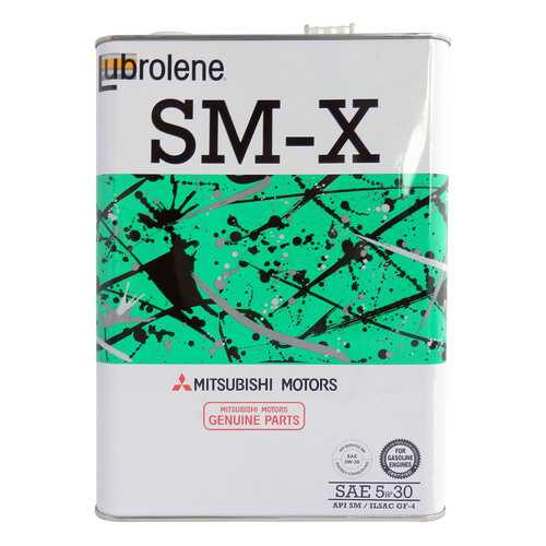 Моторное масло Mitsubishi Lubrolene SM-Х 5W-30 4л в Башнефть