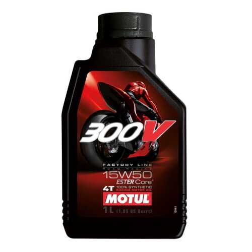 Моторное масло Motul 300V 4T Factory Line Road Racing 15W-50 1л в Башнефть