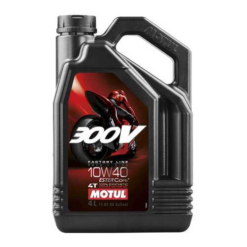 Моторное масло Motul 300V 4T FL Road racing 10W-40 4л в Башнефть