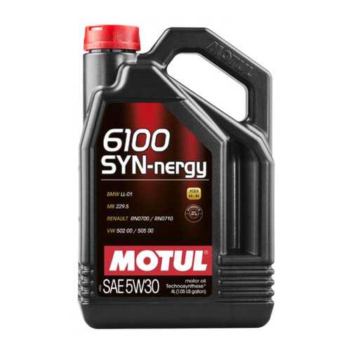 Моторное масло Motul 6100 SYN-NERGY 5W-30 4л в Башнефть