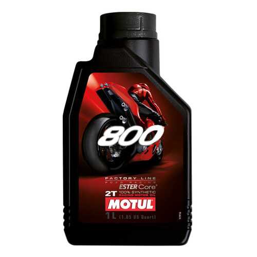 Моторное масло Motul 800 2T Factory Line Road Racing 1л в Башнефть