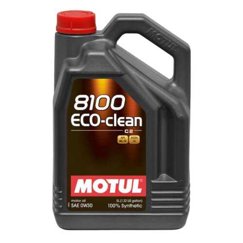 Моторное масло Motul 8100 Eco-clean 0W-30 5л в Башнефть