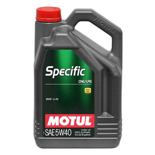 Моторное масло Motul Specific CNG/LPG 5W-40 5л в Башнефть