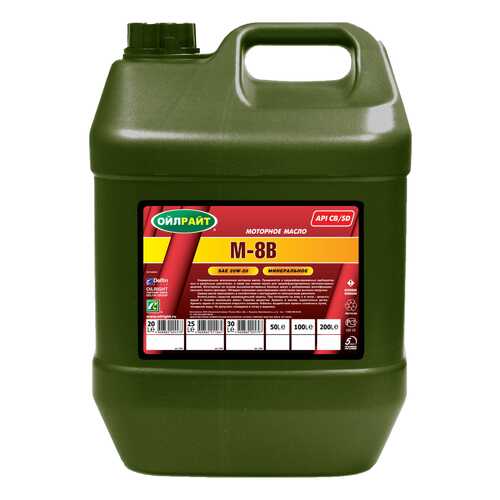 Моторное масло Oilright М8В 20w-20 10л в Башнефть