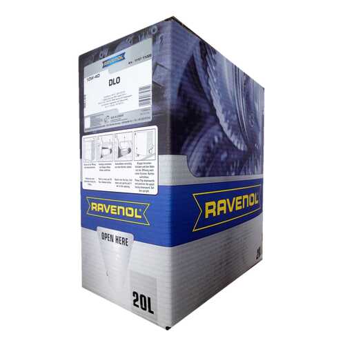 Моторное масло Ravenol DLO SAE 10W-40 20л в Башнефть