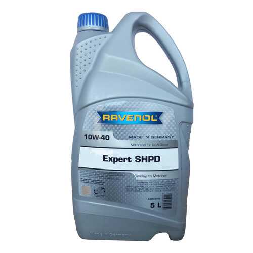 Моторное масло Ravenol Expert SHPD SAE 10W-40 5л в Башнефть