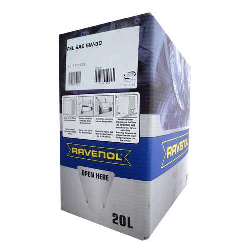 Моторное масло Ravenol FEL SAE 5W-30 20л в Башнефть