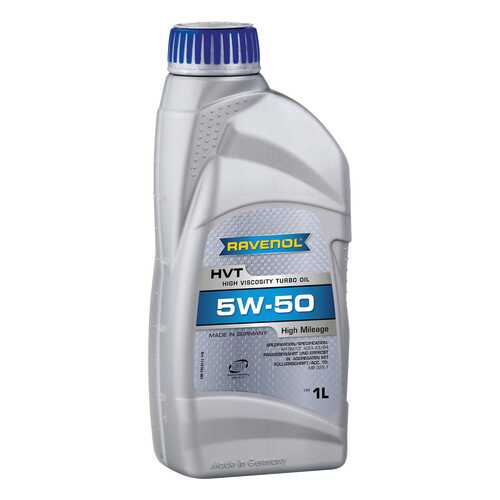 Моторное масло Ravenol HVT High Viscosity Turbo Oil SAE 5W-50 1л в Башнефть