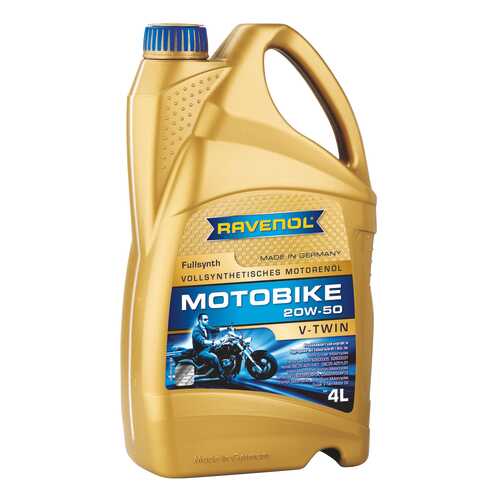 Моторное масло Ravenol Motobike V-Twin SAE 20W-50 4л в Башнефть