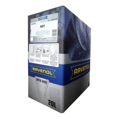 Моторное масло Ravenol NDT 5w-40 20л в Башнефть
