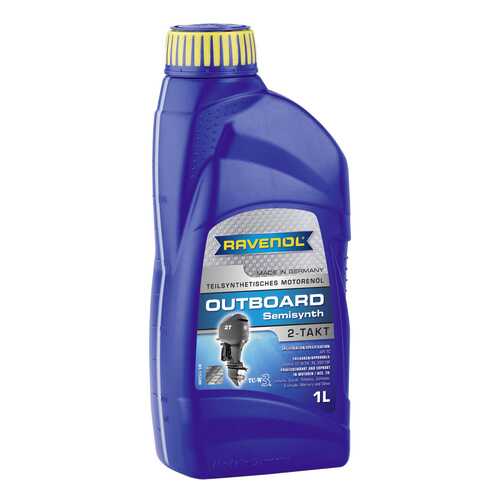 Моторное масло Ravenol Outboardoel 2T teilsynth 5W-30 1л в Башнефть