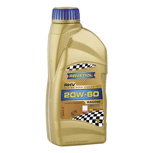 Моторное масло Ravenol RHV Racing High Viscosity SAE 20W-60 1л в Башнефть