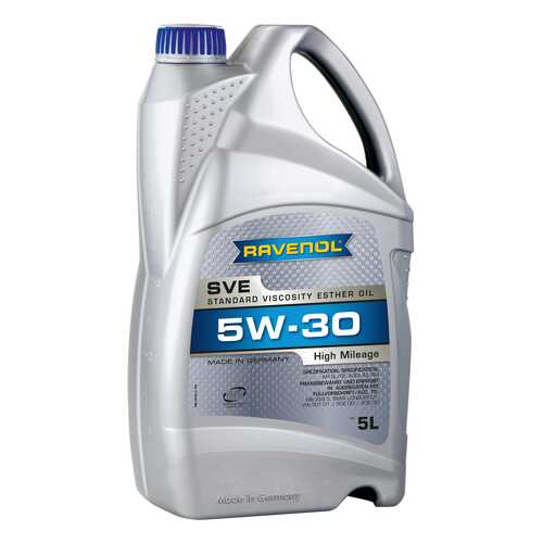 Моторное масло Ravenol SVE Standard Viscosity Ester Oil SAE 5W-30 5л в Башнефть