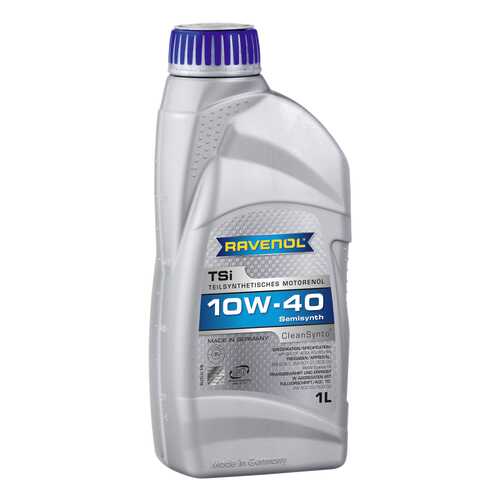 Моторное масло Ravenol TSI SAE 10W-40 1л в Башнефть