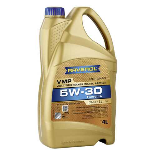 Моторное масло Ravenol VMP 5w-30 4л в Башнефть