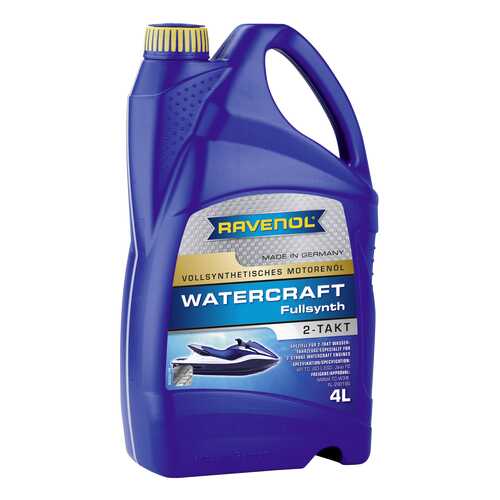 Моторное масло Ravenol Watercraft Fullsynth 2-Takt 5W-30 4л в Башнефть