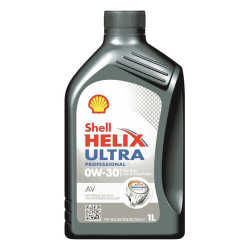 Моторное масло Shell Helix Ultra 0w30 1л в Башнефть