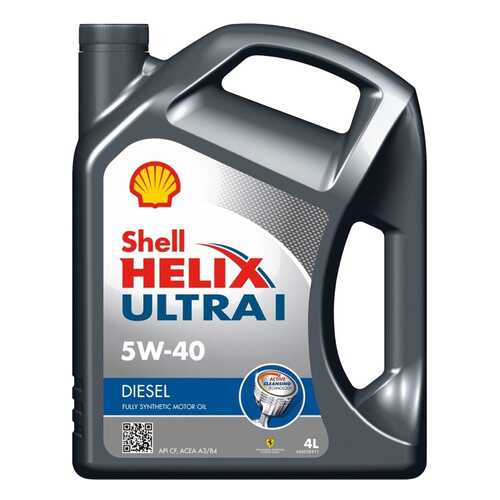 Моторное масло Shell Helix Ultra 5w40 4л в Башнефть