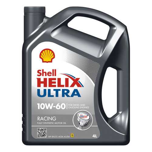Моторное масло Shell Helix Ultra Racing SAE 10W-60 4L в Башнефть